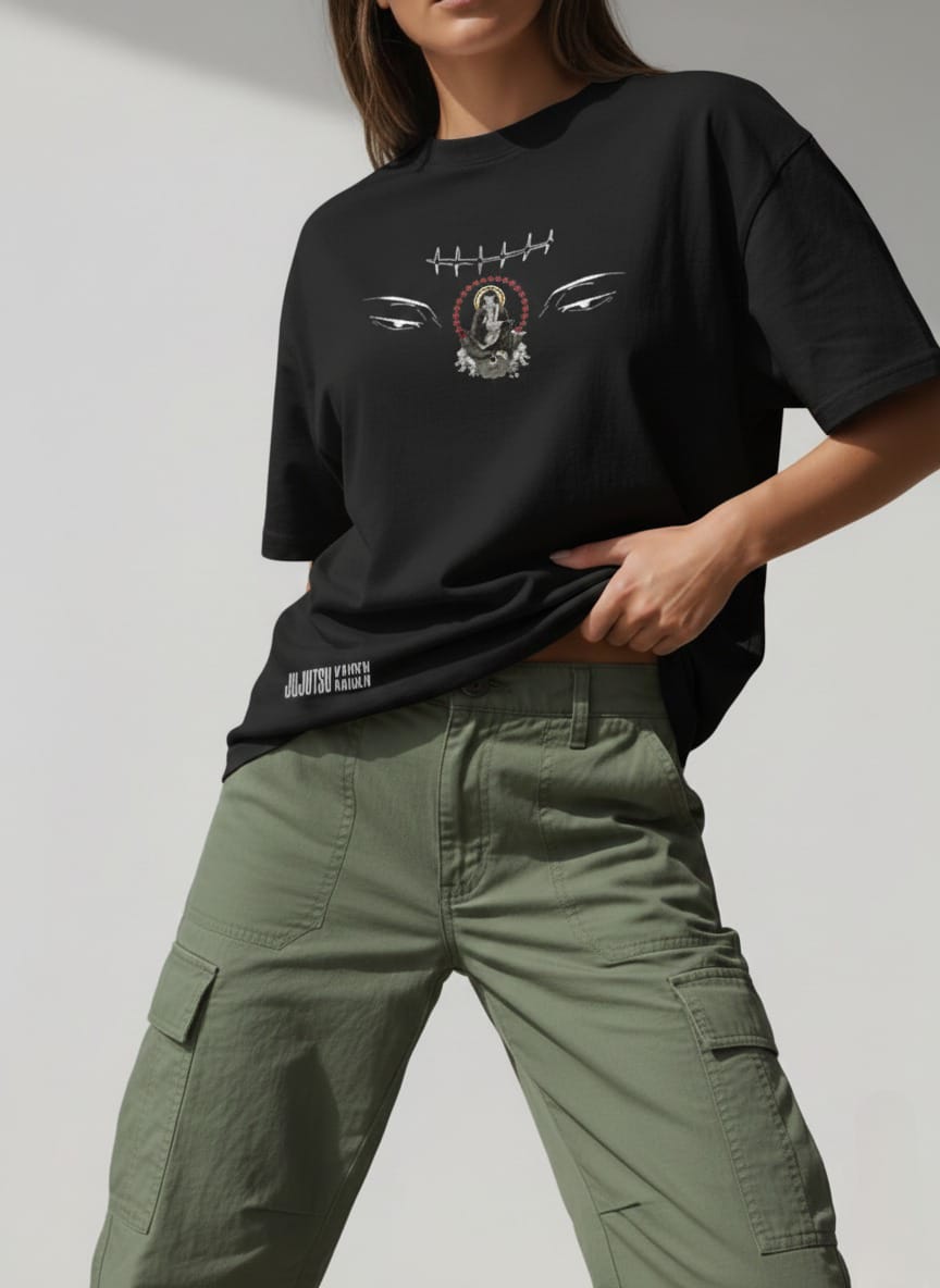 Kenjaku Cursed Vessel Oversized T-Shirt