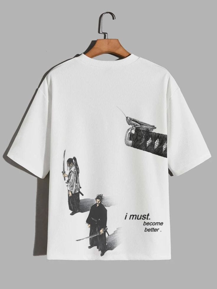 Vagabond – “I Must Become Better” Oversized T-Shirt