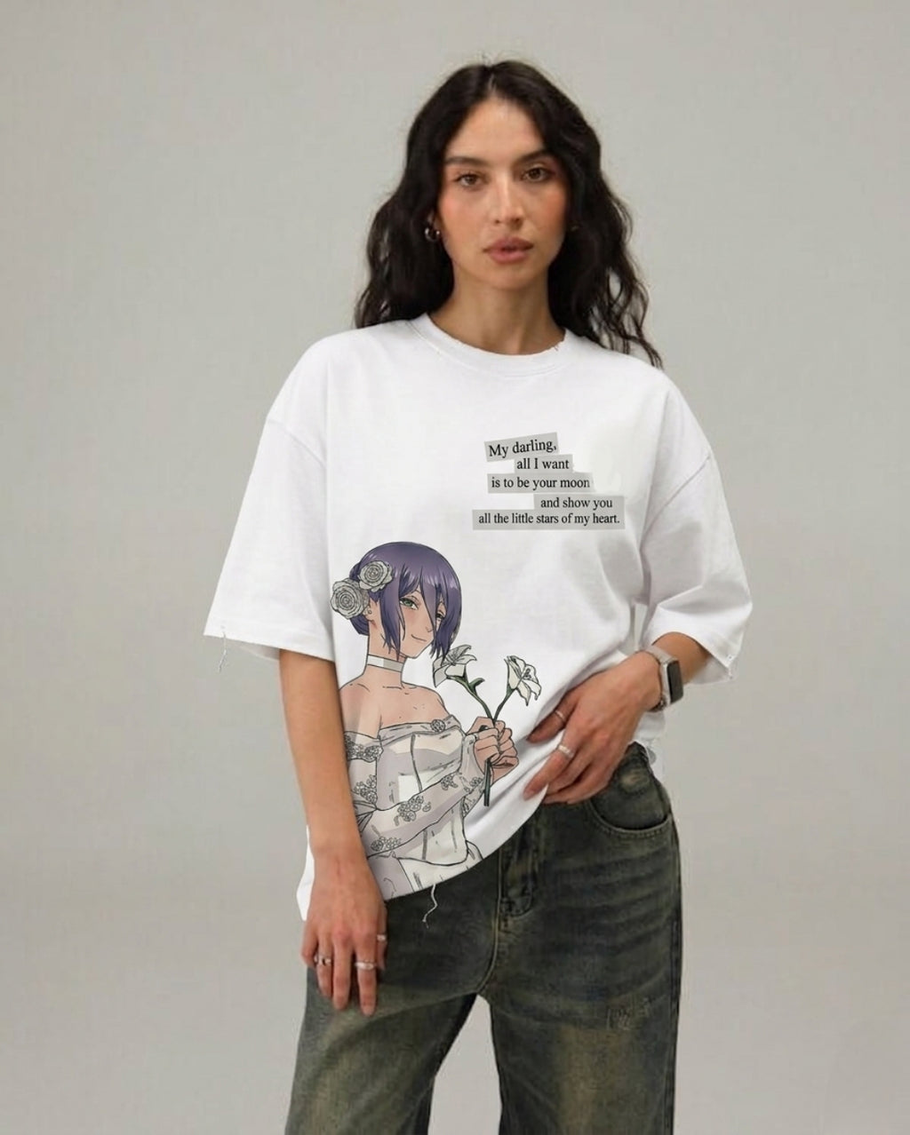Denji and Reze ~ DUO OVERSIZED TSHIRT